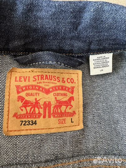 Джинсовая куртка Levis L