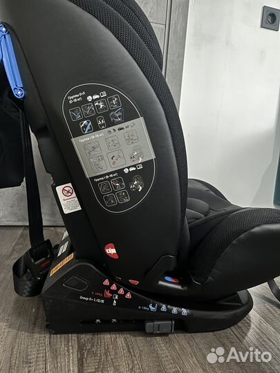 Автокресло 0-36кг с isofix happy baby orex