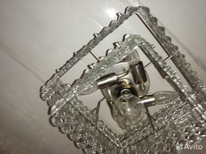 Люстра СССР хрусталь