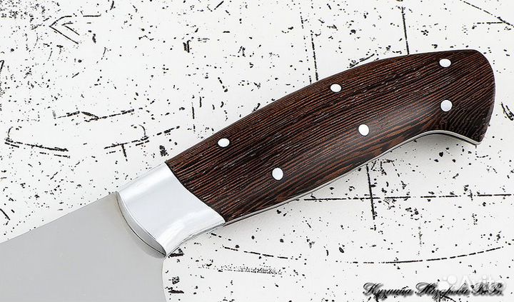 Нож Шеф № 11 сталь 95Х18 рукоять дюраль венге