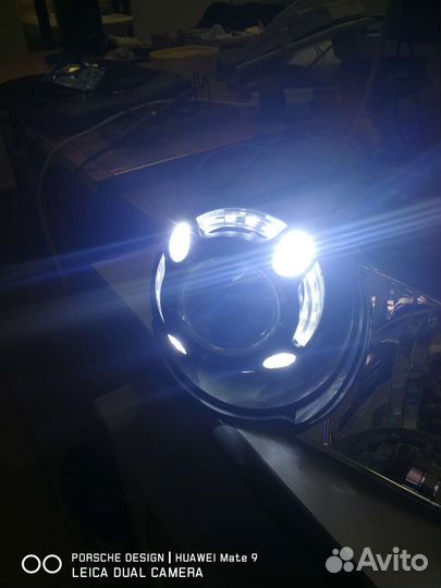 Маски на линзы 2.5 дюйма porsche style 3