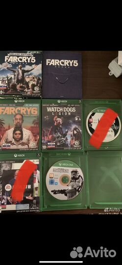 Игры на xbox one s диски