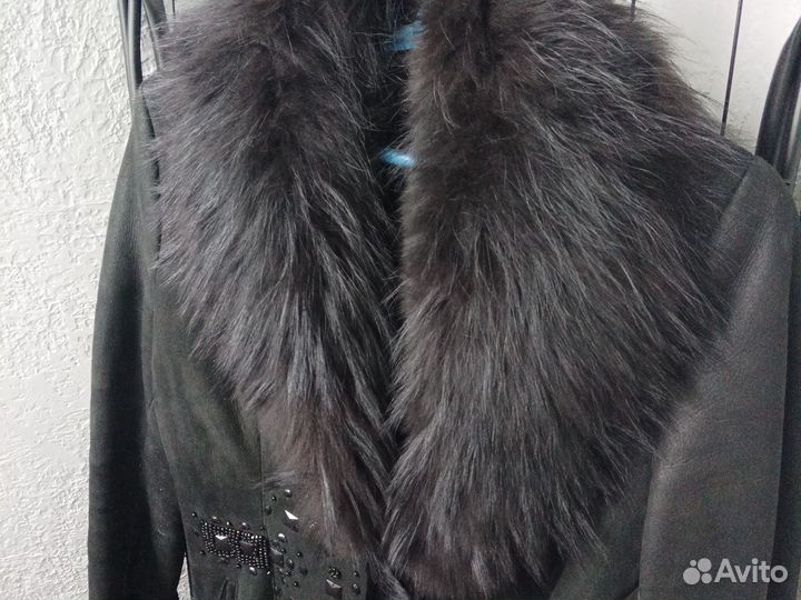 Дублёнка женская натуральная 46-48