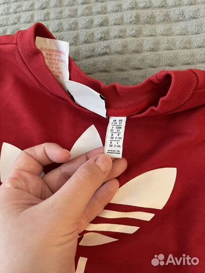 Джинсы и свитшот adidas (92-98)