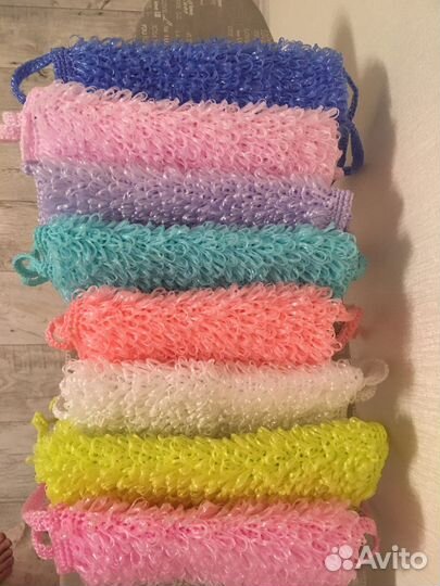 Мочалка ручной работы