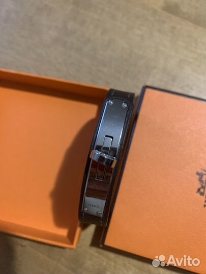 Браслет кожаный hermes
