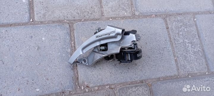 Передний переключатель shimano tx800