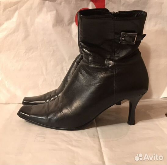 Ботильоны Сапоги осень весна женские кожаные 38 р