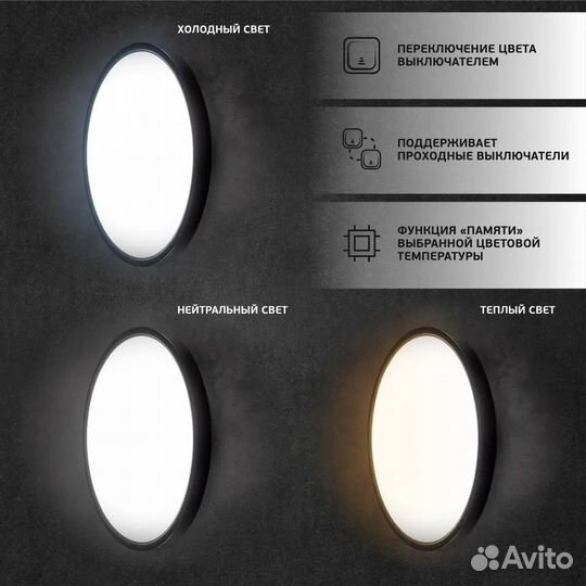 Светильник потолочный 24 Вт iSvet PNT 101