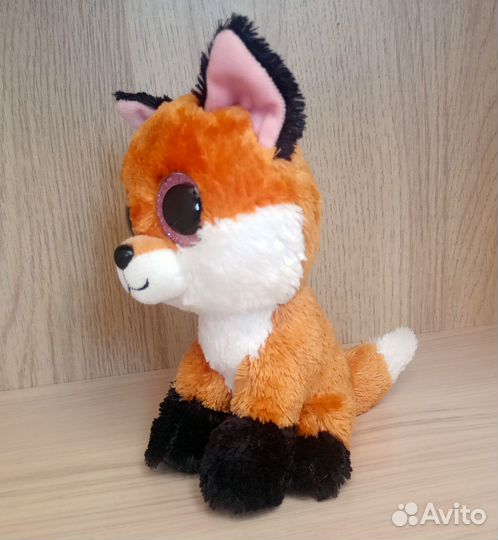 Мягкая игрушка лиса глазастик Ty Beanie Boos