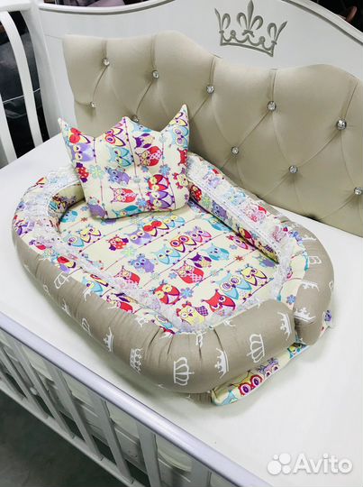 Гнездышко для младенца + подушка (ип Людин А.В.)