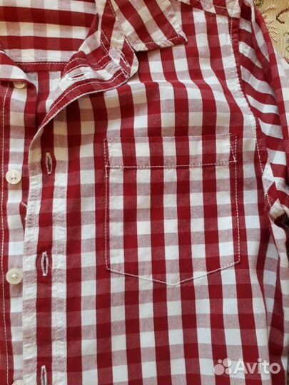 Рубашка в клетку
