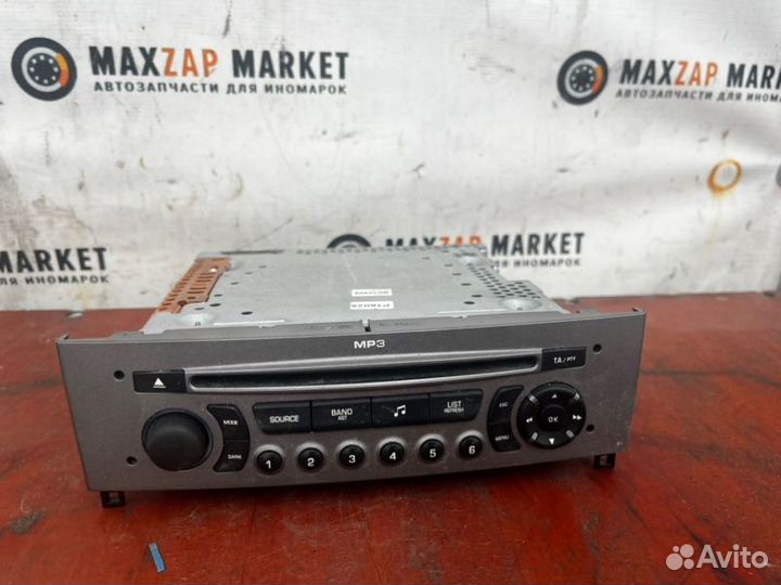 Магнитола Peugeot 308 1.6 EP6 2008 96650206XH01