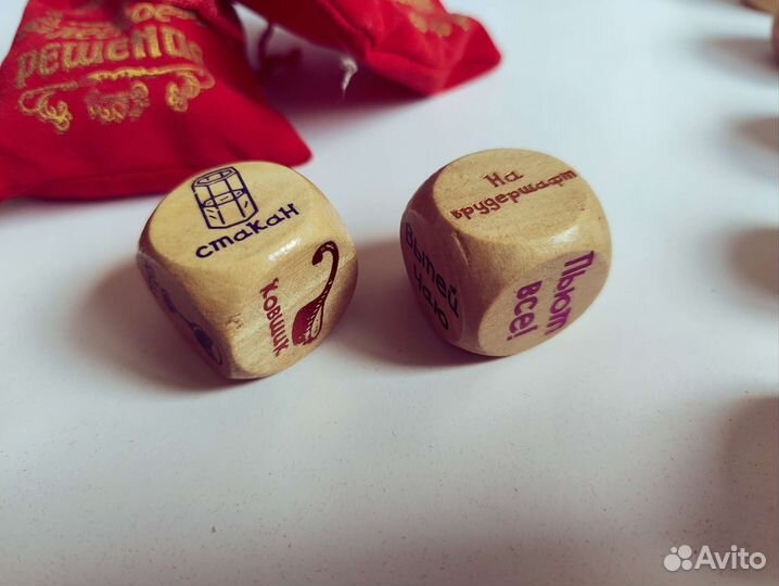 Игра для компании Новая кубики алкогольные