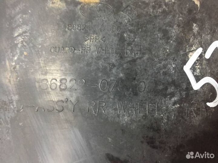 Локер задний правый Kia Picanto BA 2005-2011