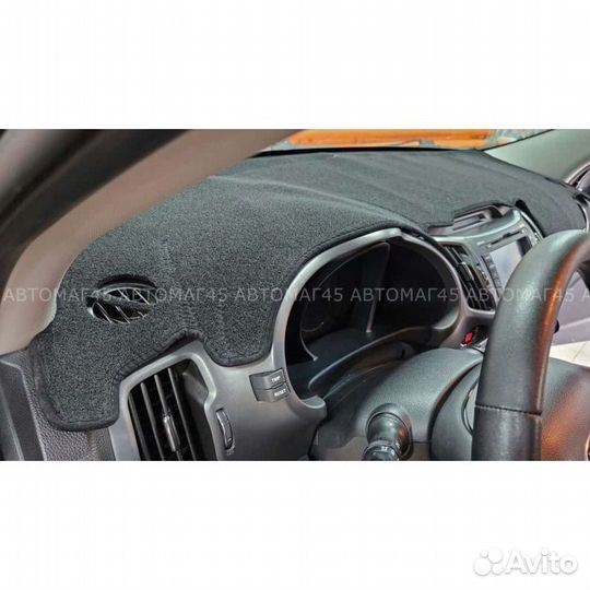 Накидка на панель Kia Sportage 2010-2016г карпет M