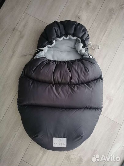 Конверт для новорожденного зимний