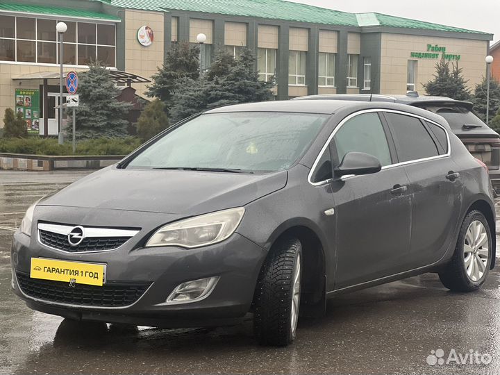 Opel Astra 1.6 AT, 2011, 154 000 км