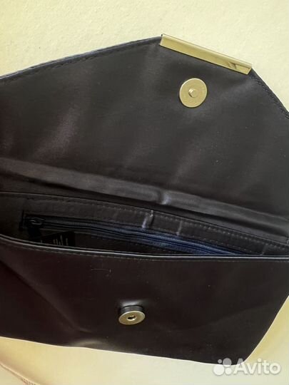 Сумка клатч синяя