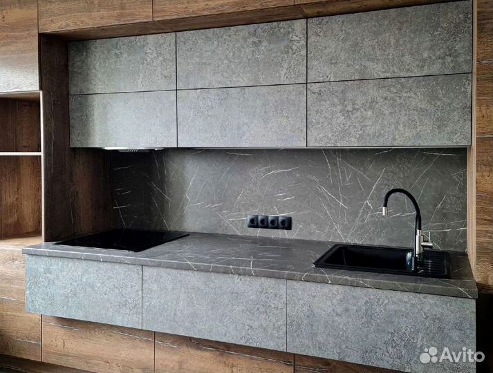 Современная кухня на заказ мдф фасады TUF36772