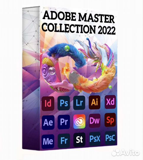 Adobe Creative Cloud 2023 Официальная Подписка