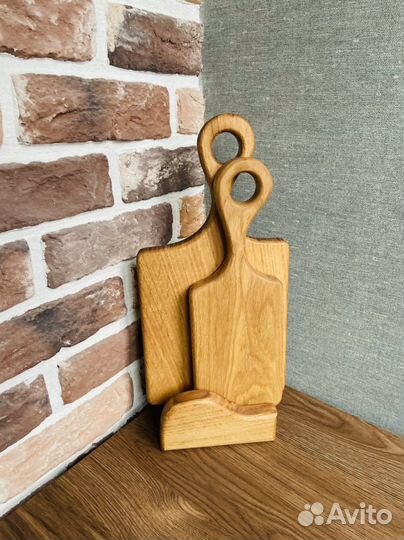 Набор досок для подачи блюд на подставке