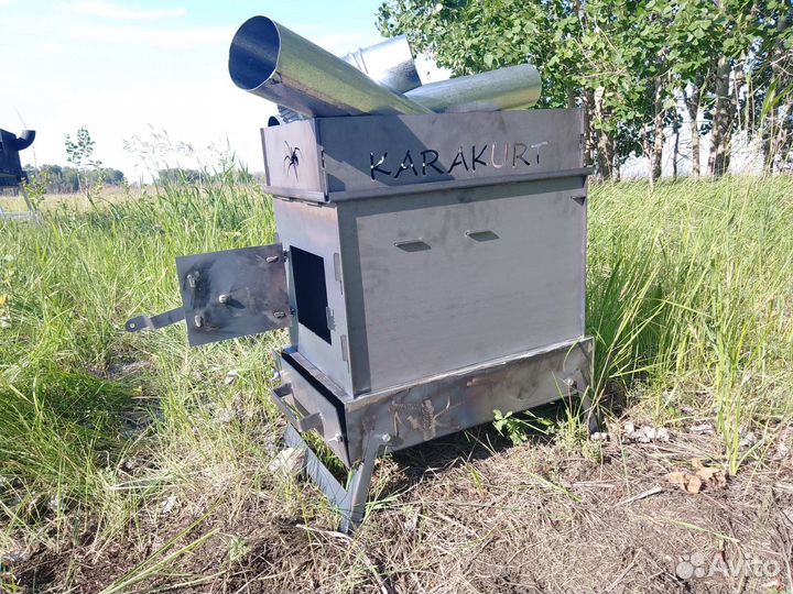 Печь разборная для мобильной бани (палатки)