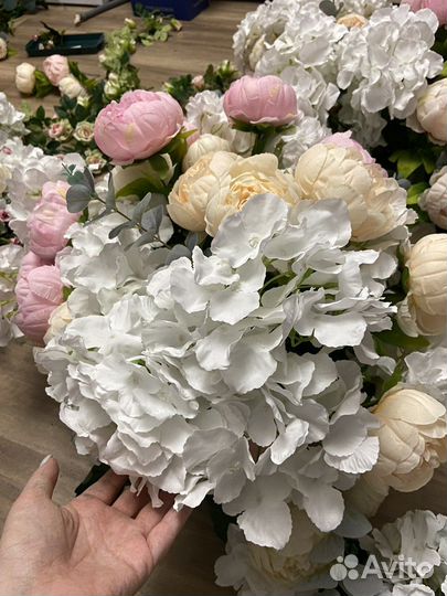 Искусственные цветы для декора