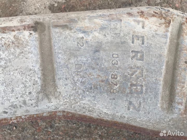 Задняя банка выхлопа бмв е32/34