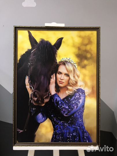 Портрет на заказ по фото / картина маслом