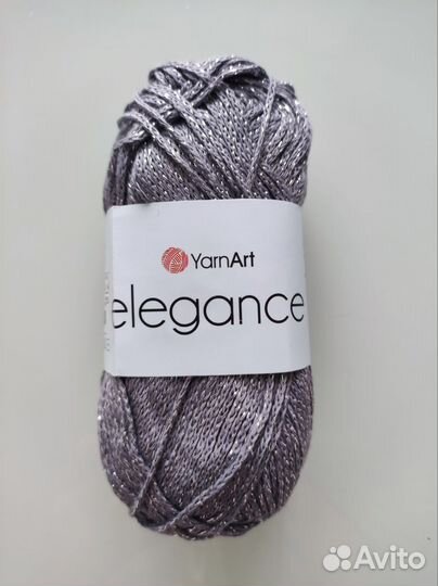 Пряжа YarnArt elegance 102 светло серый