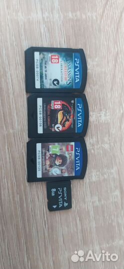 Игры для ps Vita, карта памяти на 8 гб