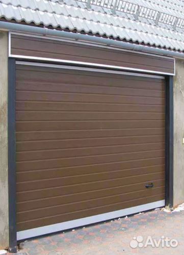 Гаражные секционные ворота дорхан 2750х2500