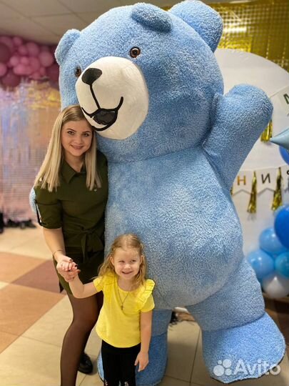 Аниматор ростовая кукла мишка Василек