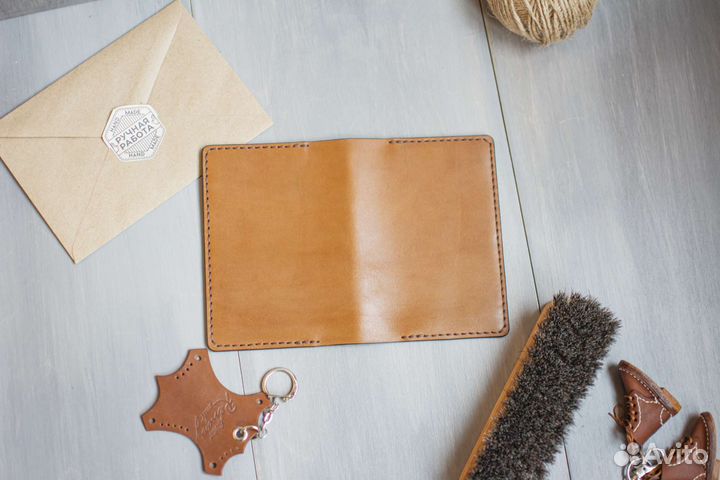 Обложка для паспорта кожа