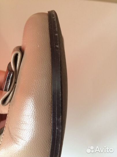 Туфли кожаные