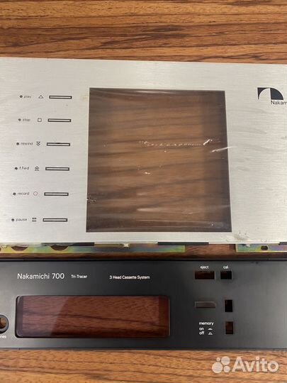 Кассетная дека Nakamichi 700 mk2 - новые панели