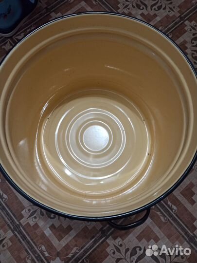 Кастрюля эмалированная 40 литров