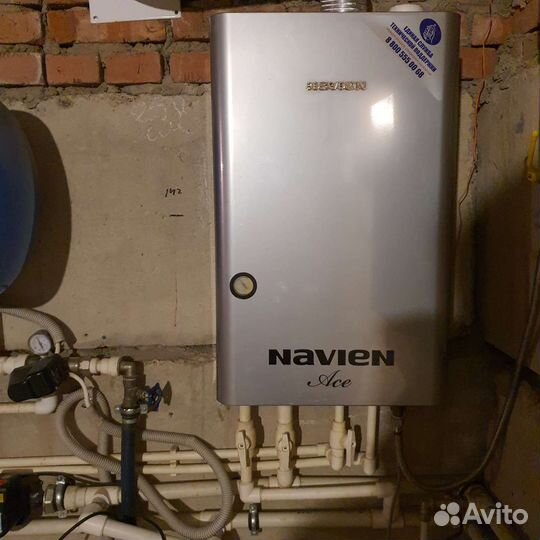 Газовый котел двухконтурный navien