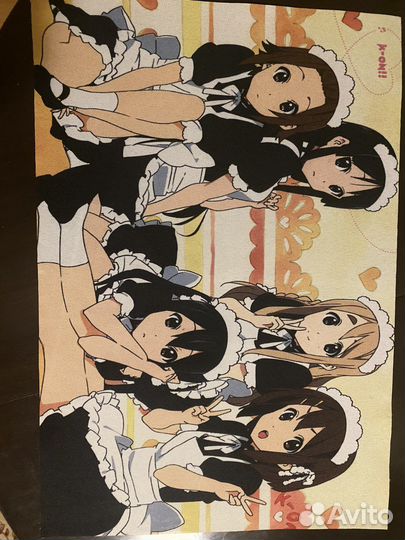 Аниме плакат k-on 30х45