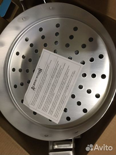 Мантоварка алюминиевая/нержавейка.Новая. 6л.,3сек