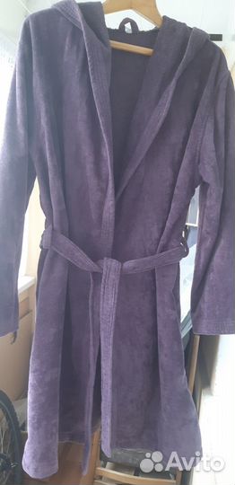 Халат банный махровый IKEA с капюшоном 50-52 р