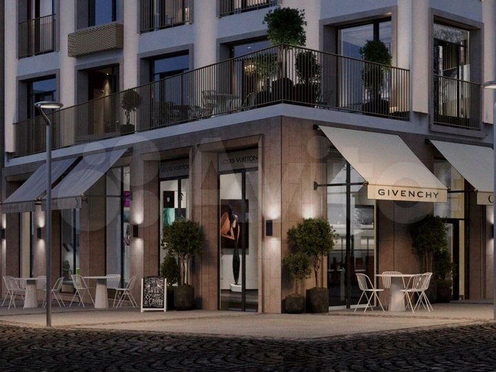 2-к. квартира, 71,2 м², 2/6 эт.