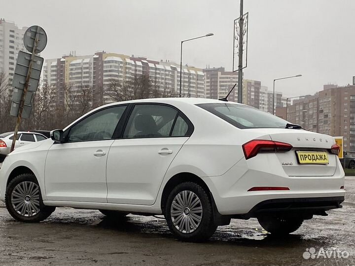 Skoda Rapid 1.6 AT, 2020, 37 000 км