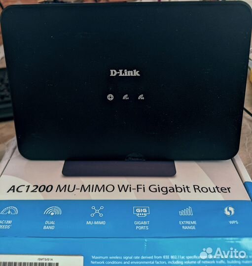 Роутер D-link 2,4/5ггц Гигабит