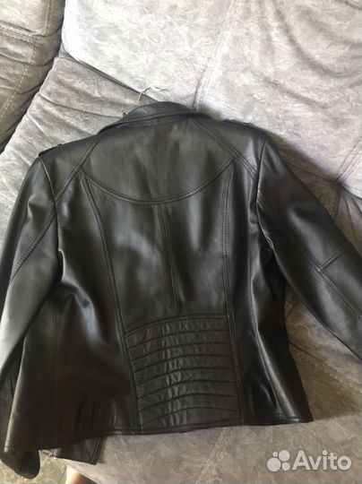 Кожаная косуха новая