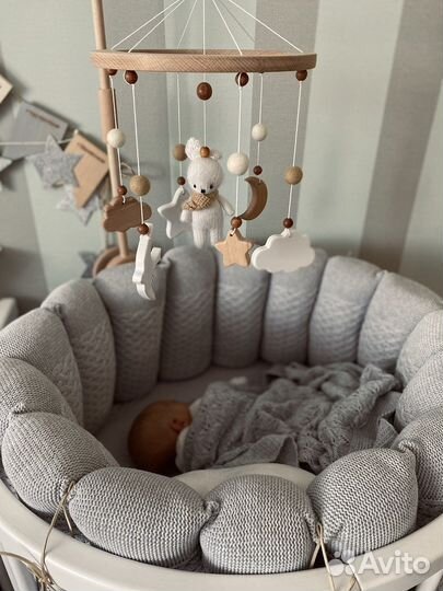 Бортики loom серые