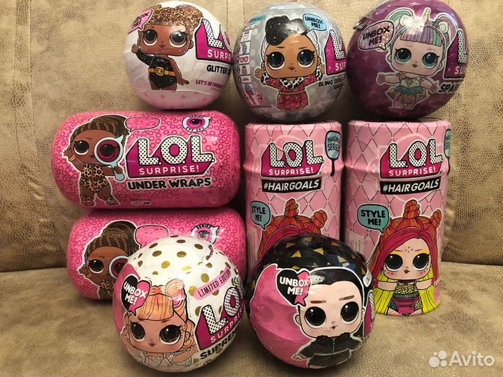 Кукла лол оригинал большая маленькая