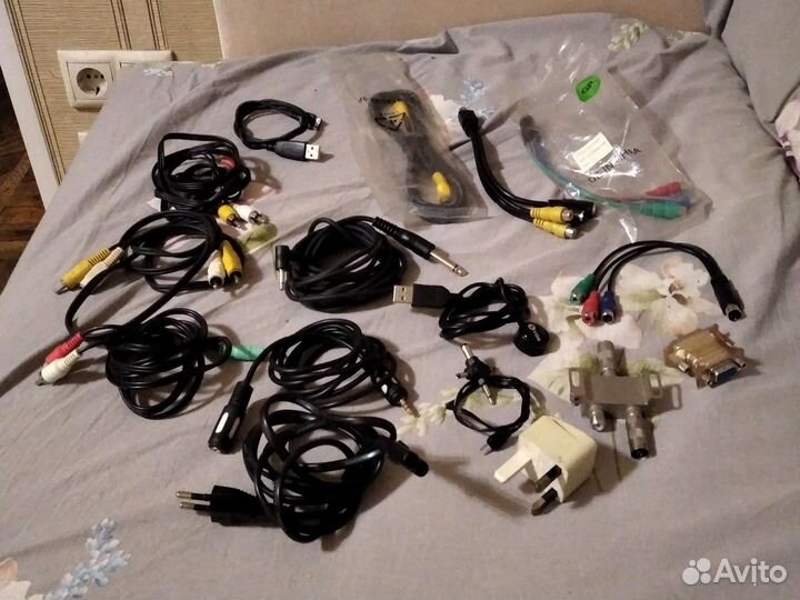 Кабели, шнуры для компьютера