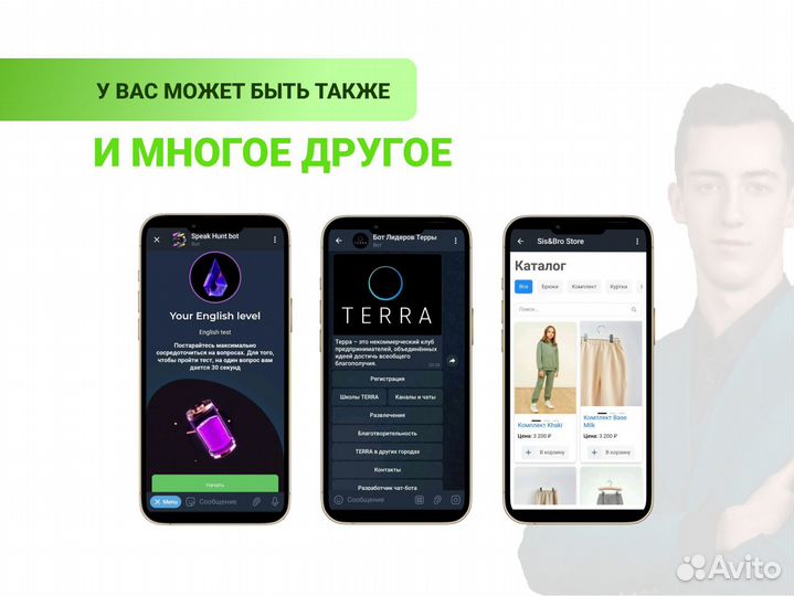 Разработка чат бота телеграмм